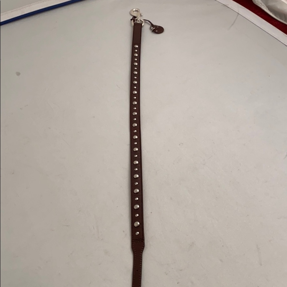MICHAEL Michael Kors brown studded replacement bag strap - Picture 3 of 5